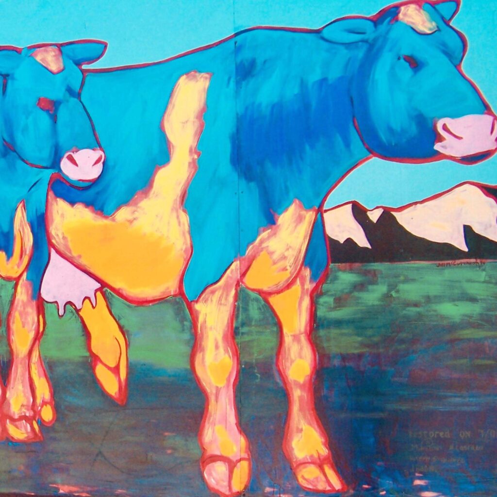 Blue Cows