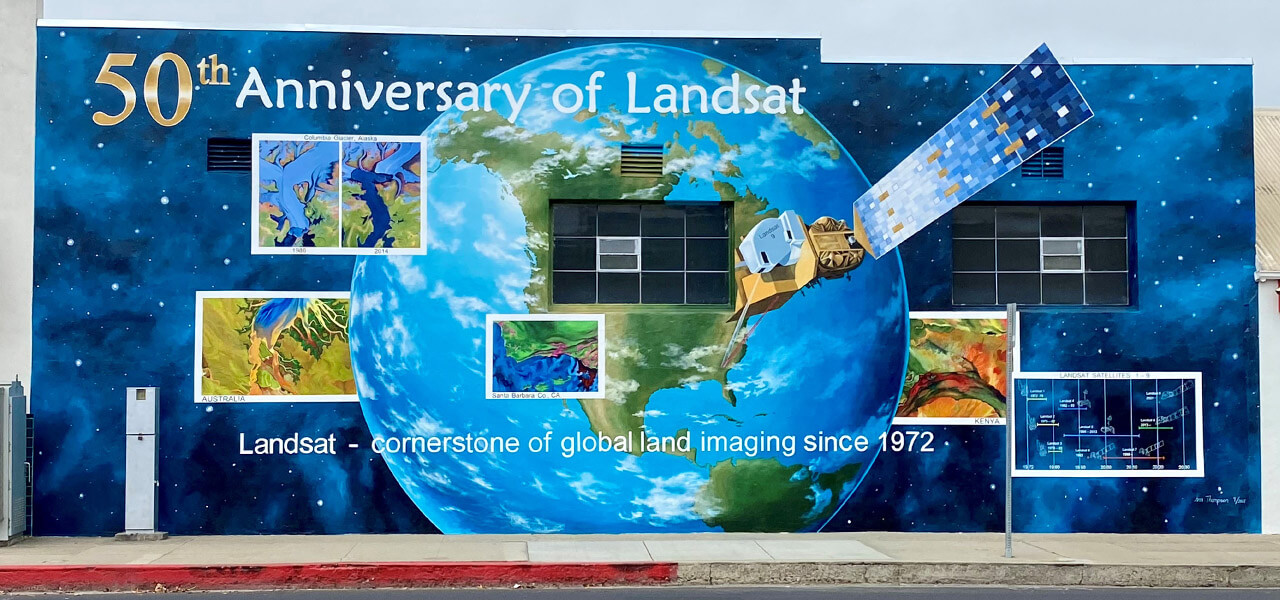 50th Anniversary of Landsat | Lompoc Mural Society